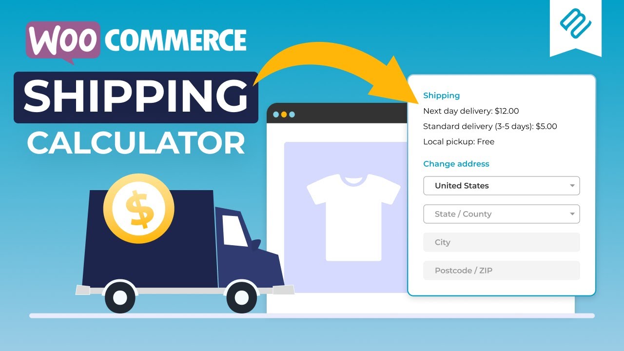 WooCommerce Shipping Calculator