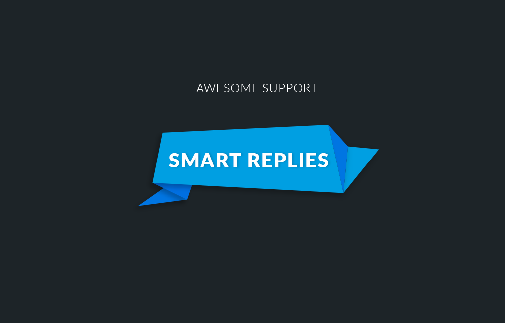 Smart Replies With Integrated Artificial Intelligence