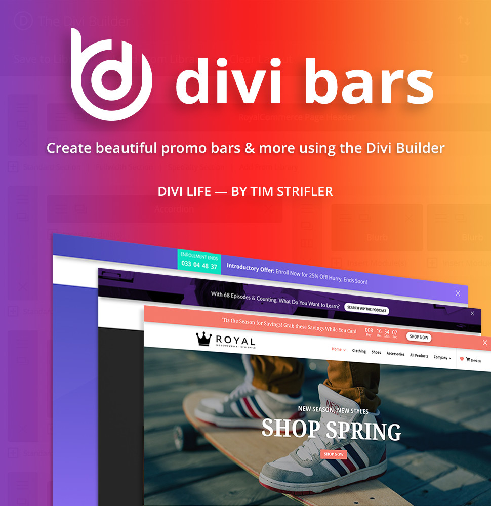 Divi life | Divi Bars Templates