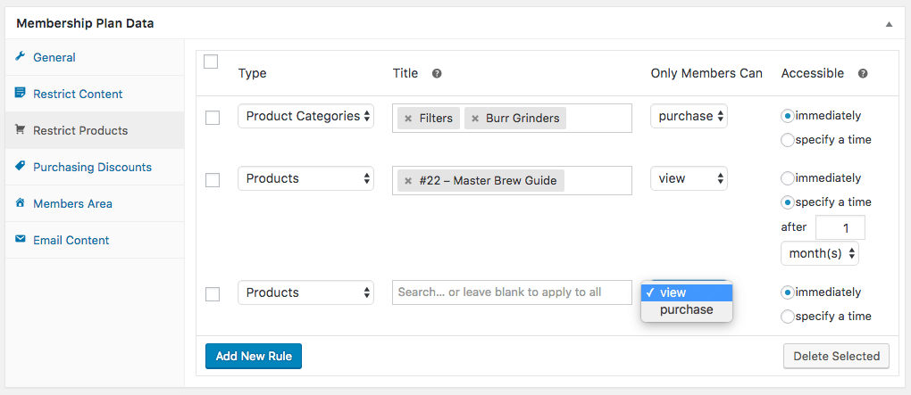 WooCommerce Memberships Integration