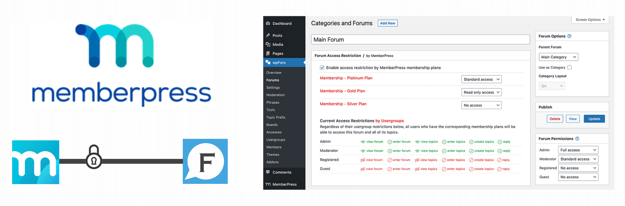 Wpforo | MemberPress Integration