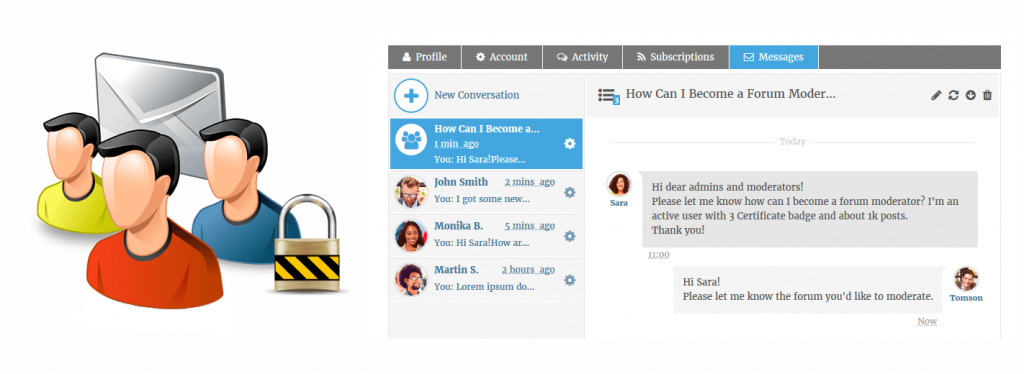 Wpforo | Private Messages