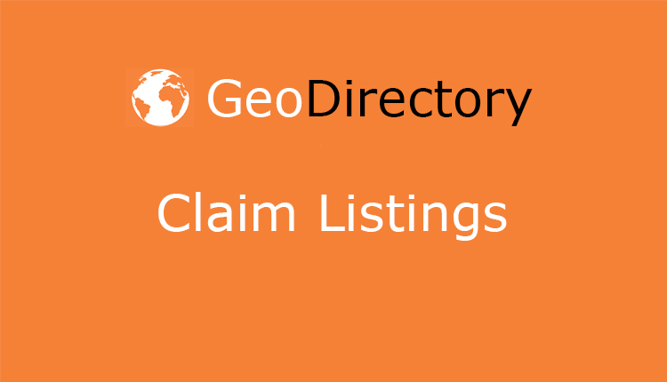 GeoDirectory Claim Listings