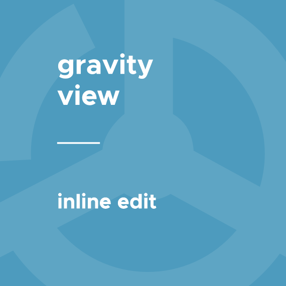 GravityView – Inline Edit