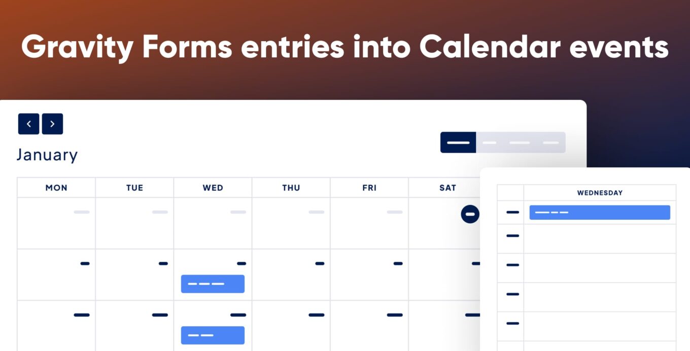 GravityView – Gravity Forms Calendar