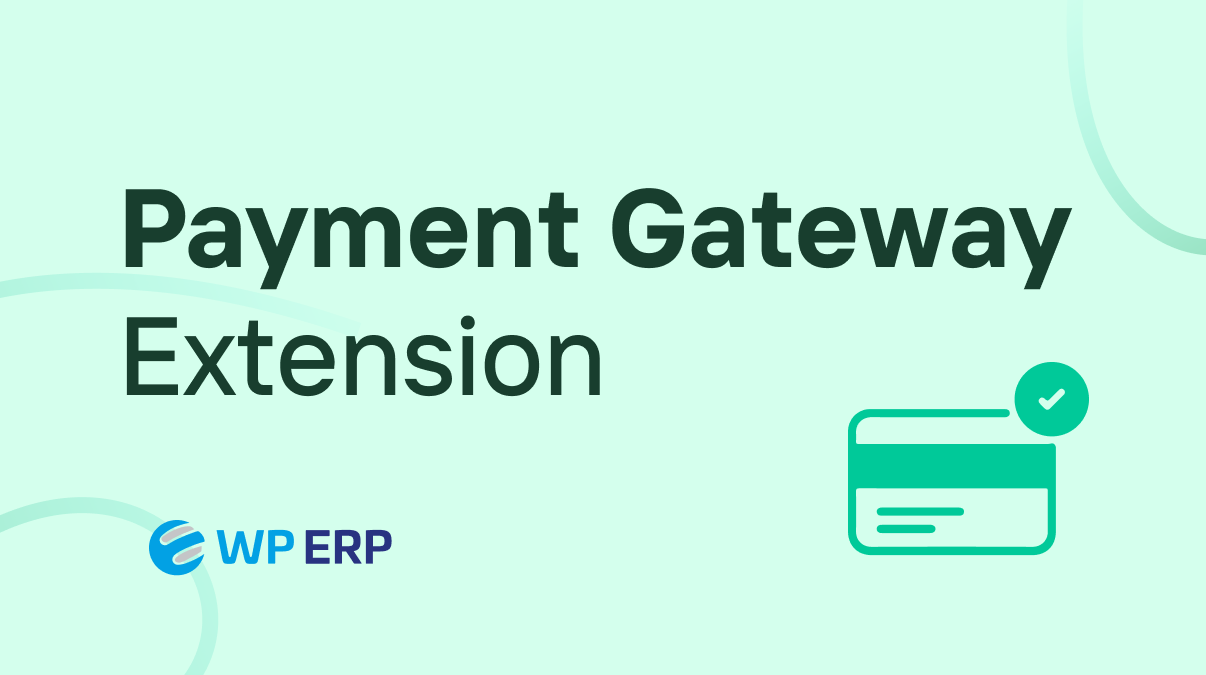 Wp erp | Payment Gateway