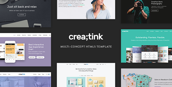 Creatink MultiConcept Responsive WordPress Theme