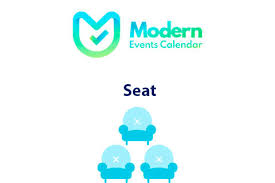 Modern events calendar | Seat