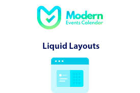 Modern events calendar | Liquid Layouts