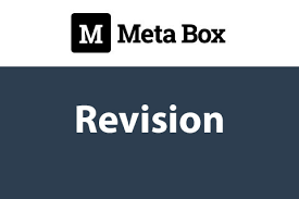 Meta box | Revision
