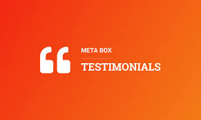 Meta box | Testimonials