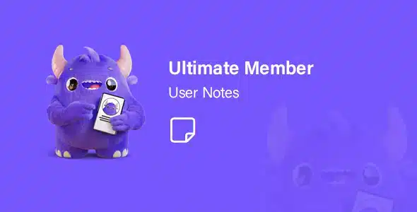 Ultimate member | User Notes