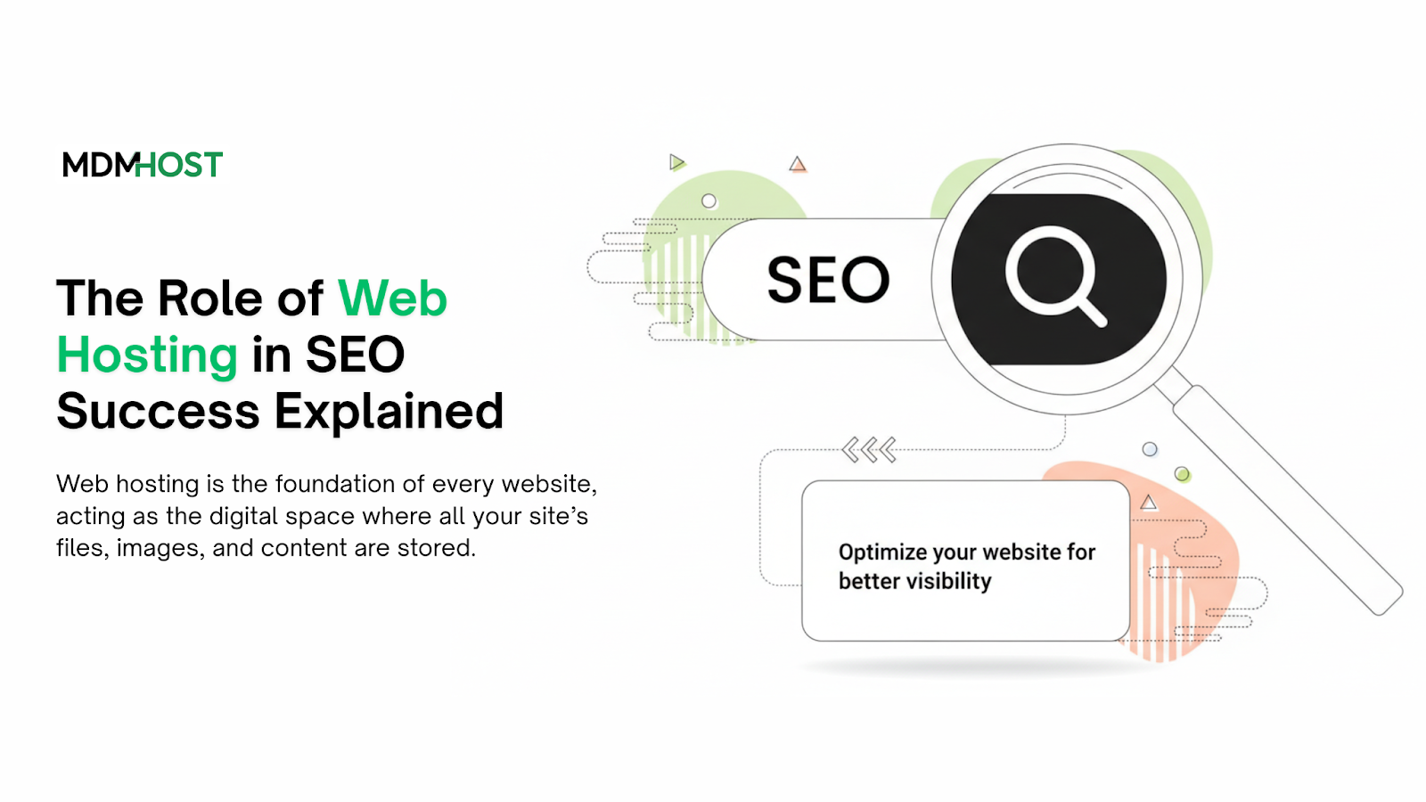 how does web hosting affect seo